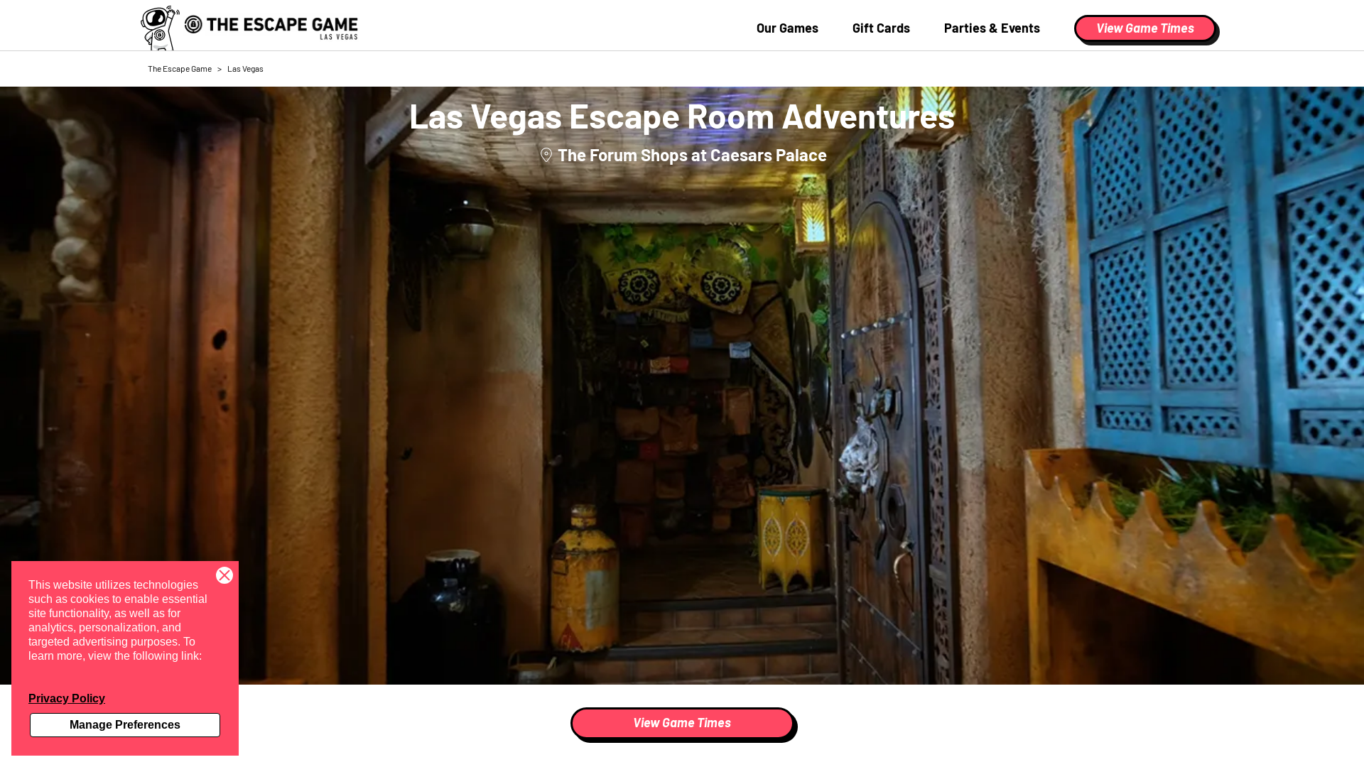 The Escape Game Las Vegas